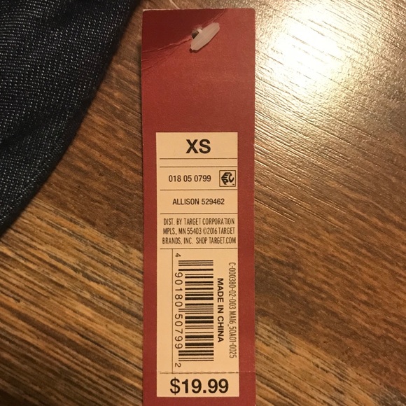 NWT Merona denim skirt - Picture 3 of 4